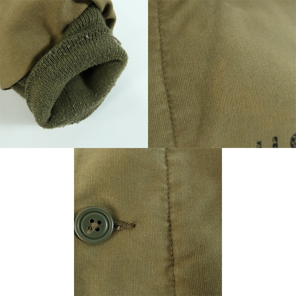 実際に弊社で買取させて頂いたALPHA INDUSTRIES/アルファインダストリーズ N-1 デッキジャケット 20521-214/Lの画像 8枚目