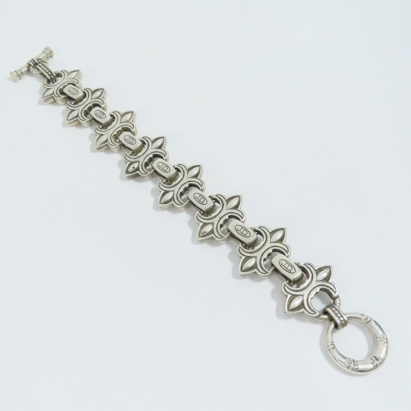 実際に弊社で買取させて頂いたJustin Davis/ジャスティンデイビス BIG FDL フレア/クラウン ブレスレット SBJ100の画像 6枚目