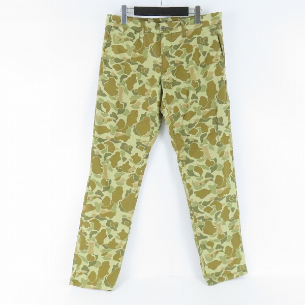 実際に弊社で買取させて頂いたcarhartt/カーハート sid pants duck camo/カモフラ柄ワークパンツ I012273/32×32