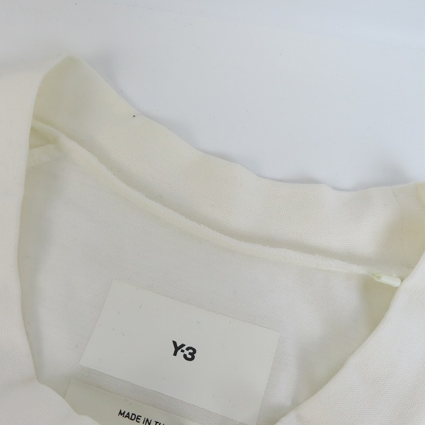 実際に弊社で買取させて頂いたY-3/ワイスリー ヨウジヤマモト×アディダス 23SS 3S SS Tシャツ HZ8871/2XLの画像 8枚目