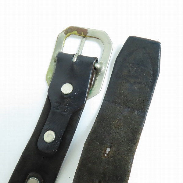 実際に弊社で買取させて頂いたHollywood Trading Company /HTC/エイチティーシー レザーベルト/30の画像 2枚目