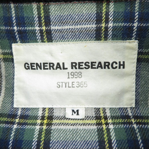 実際に弊社で買取させて頂いたGENERAL RESEARCH/ジェネラルリサーチ ジップジャケット 1998 STYLE365/Mの画像 2枚目