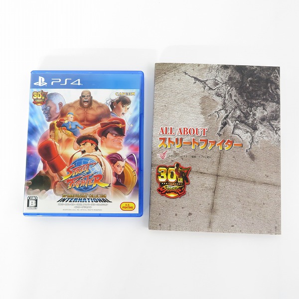 実際に弊社で買取させて頂いたプレイステーション4/PS4用 ソフト カプコン ストリートファイター V HOT!パッケージ/チャンピオンエディション 他 3点セットの画像 4枚目