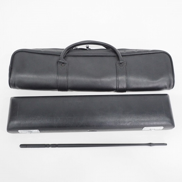 実際に弊社で買取させて頂いたYAMAHA/ヤマハ YFL-684/YFL684 フルート 管体銀製 インラインリングキイ  ハードケース・ケースカバー付の画像 9枚目