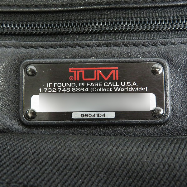 実際に弊社で買取させて頂いたTUMI/トゥミ レザー 2WAY ブリーフケース/ビジネスバッグ 96041D4の画像 5枚目