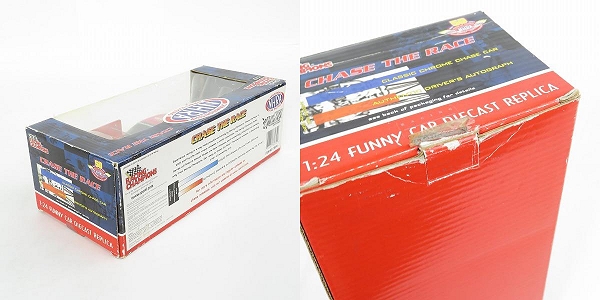 実際に弊社で買取させて頂いたRACING CHAMPIONS/レーシングチャンピオン NHRA 1/24 Funny Car NITRO FISH ULTIMATE GEAR/ファニーカー ニトロ フィッシュの画像 8枚目
