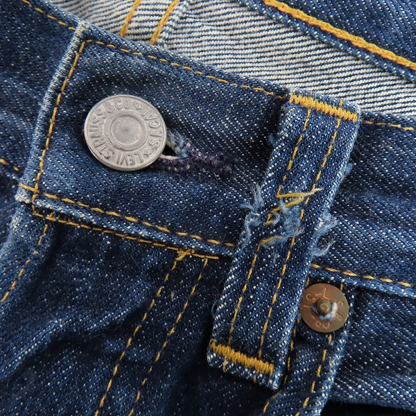 実際に弊社で買取させて頂いたLEVI'S/リーバイス 1947モデル 501XX ビッグE デニムパンツ 復刻 47501-0117 W34 L36の画像 5枚目