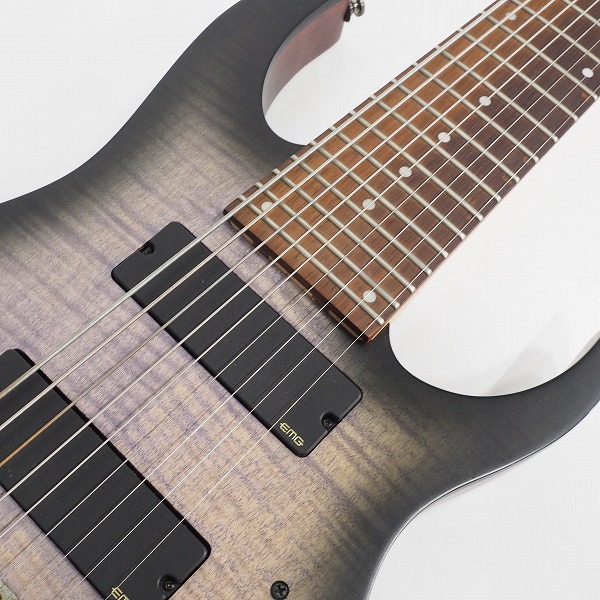 実際に弊社で買取させて頂いた★【難有り】Ibanez/アイバニーズ Iron Label RGIR9FME-FDF アクティブ9弦エレキギター メタルシリーズ ソフトケース付の画像 4枚目