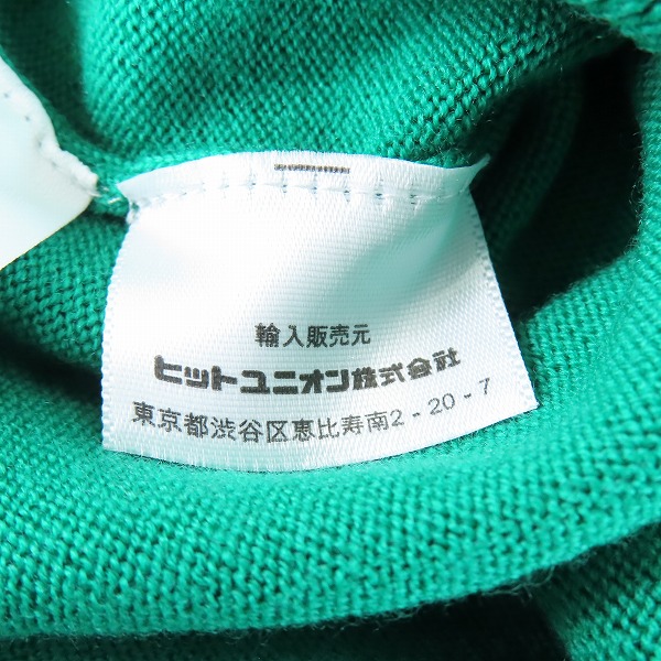 実際に弊社で買取させて頂いたFRED PERRY/フレッドペリー クルーネックセーター グリーン K7601/Lの画像 6枚目