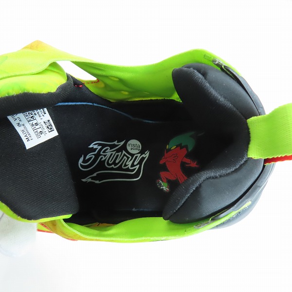 実際に弊社で買取させて頂いたReebok/リーボック INSTAPUMP FURY OG/インスタポンプフューリー FV1576/27.0の画像 4枚目