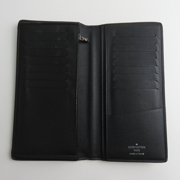 実際に弊社で買取させて頂いたLOUIS VUITTON/ルイヴィトン ポルトフォイユ ブラザ ダミエ グラフィット 二つ折り 長財布 N62665の画像 3枚目