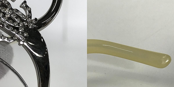 実際に弊社で買取させて頂いたRoberto Cavalli/ロベルトカヴァリ Azzurrite 456S 16B サングラスの画像 9枚目