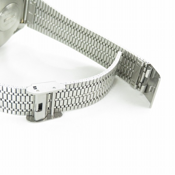 実際に弊社で買取させて頂いたTIMEX/タイメックス Q TIMEX 1979 OGカラー 腕時計 TX-TW2T80700の画像 3枚目
