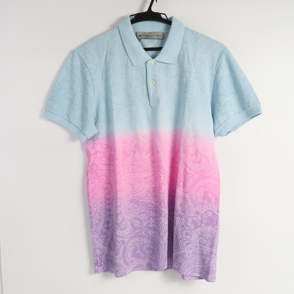 実際に弊社で買取させて頂いたETRO/エトロ ポロシャツ ペイズリーグラデーション/1419-Y065-9147/XS