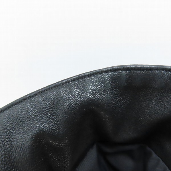 実際に弊社で買取させて頂いたjunhashimoto/ジュンハシモト 羊革/ラムレザー STRETCH INNER RIDERS 1022010001/2の画像 6枚目