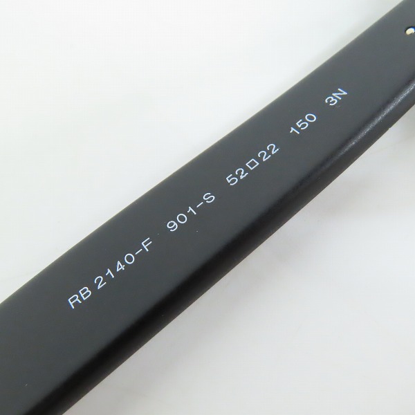 実際に弊社で買取させて頂いたRay-Ban/レイバン WAYFARER/ウェイファーラー メガネフレーム RB2140-F 901-Sの画像 7枚目