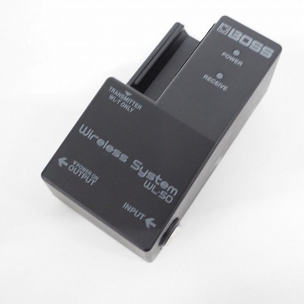 実際に弊社で買取させて頂いたBOSS/ボス WL-50 Wireless System ギターワイヤレスシステム PSA-100S アダプター付【動作確認済】の画像 1枚目