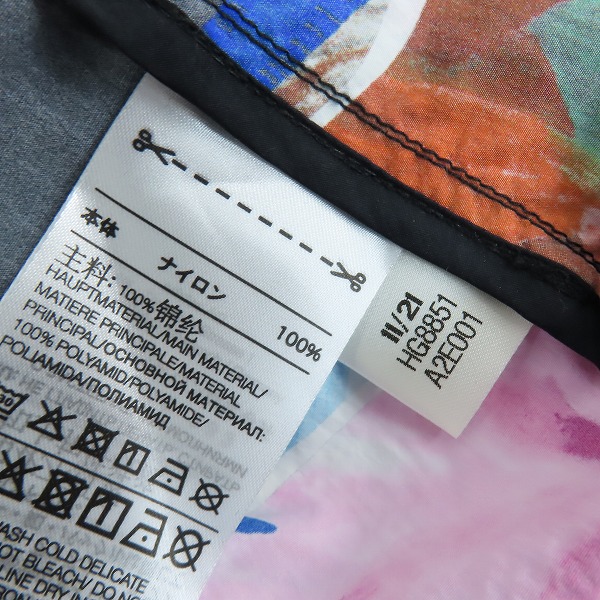 実際に弊社で買取させて頂いた【未使用】Y-3/ワイスリー 22SS フラワープリントウィンドブレーカー HG8851-APPS22/Mの画像 5枚目