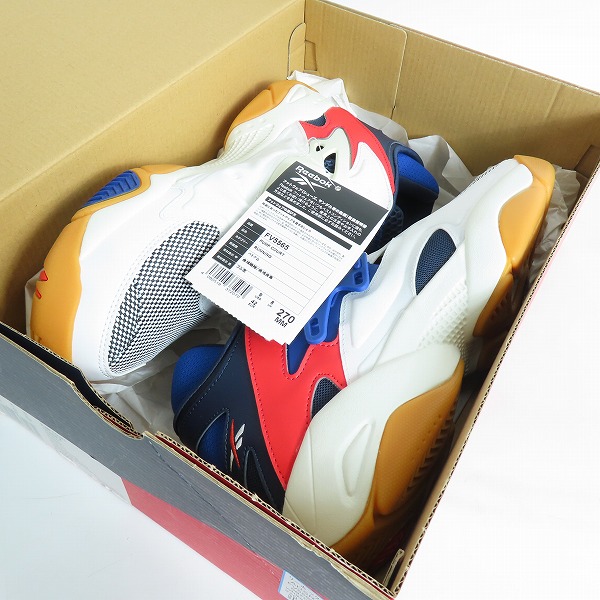 実際に弊社で買取させて頂いた【未使用】REEBOK/リーボック PUMP COURT/ポンプ コート FV5565/27.0の画像 7枚目