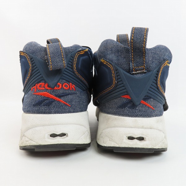 実際に弊社で買取させて頂いたReebok×ZOZOTOWN/リーボック×ゾゾタウン INSTAPUMP FURY/インスタポンプフューリー 10周年記念 デニム AQ9345/27の画像 1枚目