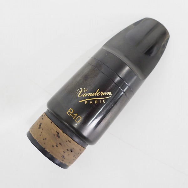 実際に弊社で買取させて頂いたVandoren/バンドーレン B40 バスクラリネット用マウスピース  ROVNER/ロヴナー VERSA/ヴェルサ リガチャー付きの画像 1枚目