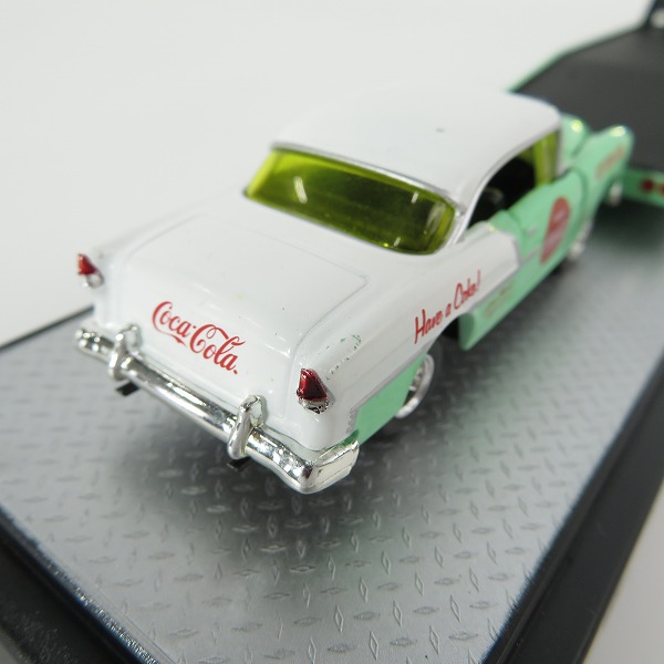 実際に弊社で買取させて頂いたM2 MACHINES/M2マシーン 1/64 コカ・コーラ TW11 1958 Chevrolet Spartan LCF &1955 Chevrolet Bel Air Gasser ミニカーの画像 5枚目