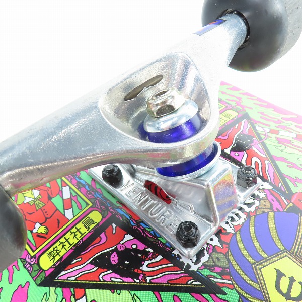 実際に弊社で買取させて頂いたEvisen skateboards×KOUICHI MATSUDA/エビセンスケートボード×松田光市 ゑゔぃせん スケートボード コンプリートデッキの画像 2枚目