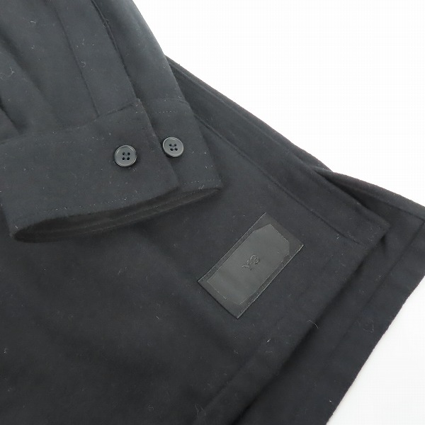 実際に弊社で買取させて頂いた【難有り】Y-3/ワイスリー ヨウジヤマモト×アディダス 23AW WOOL FLANNEL SHIRT ウールフランネルシャツ IP5562/XSの画像 7枚目