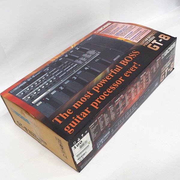 実際に弊社で買取させて頂いた★【動作未確認】BOSS/ボス GT-8 GUITAR EFFECTS PROCESSOR ギター用マルチエフェクターの画像 9枚目