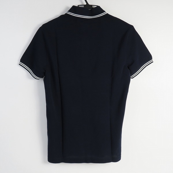 実際に弊社で買取させて頂いたGUCCI/グッチ エンブレム ワッペン付きコットン 半袖 ポロシャツ 376233 X3C02/XSの画像 1枚目