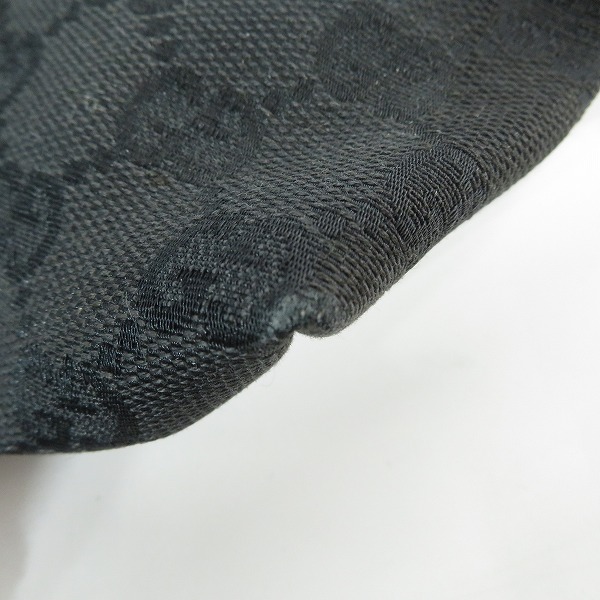 実際に弊社で買取させて頂いたGUCCI/グッチ GG柄 レザー ミニショルダーバッグの画像 9枚目