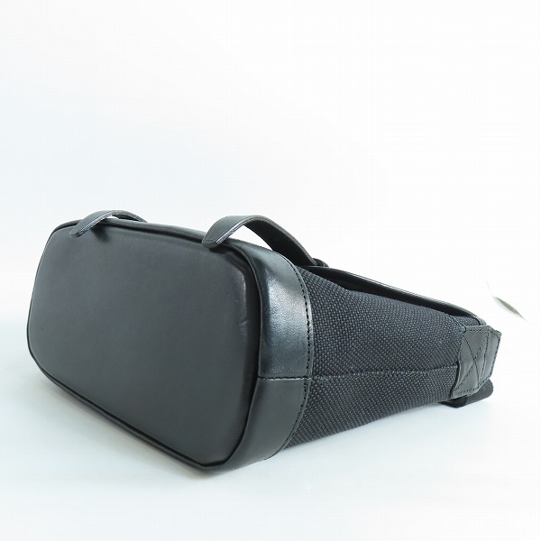 実際に弊社で買取させて頂いた土屋鞄製造所/ツチヤカバン キャンバス×レザー ショルダーバッグの画像 3枚目