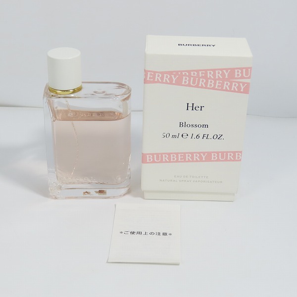 実際に弊社で買取させて頂いたBURBERRY/バーバリー ハー ブロッサム オードトワレ 50mlの画像 6枚目