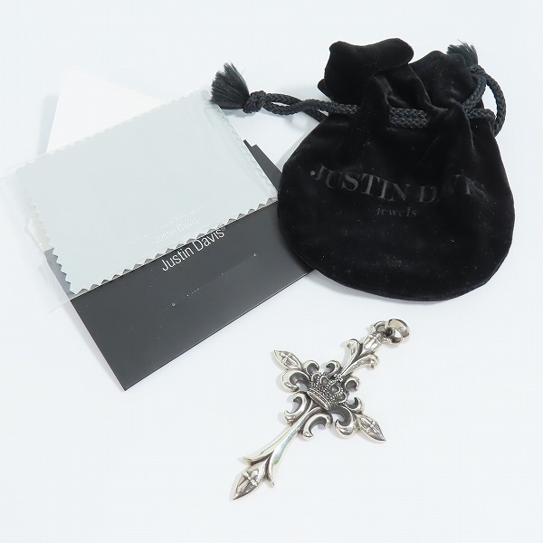 実際に弊社で買取させて頂いたJustin Davis/ジャスティンデイビス INCARNATION CROSS/インカーネーションクロス ペンダント SPJ834の画像 5枚目