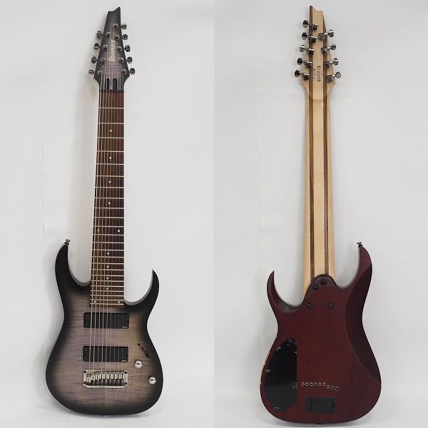 実際に弊社で買取させて頂いた★【難有り】Ibanez/アイバニーズ Iron Label RGIR9FME-FDF アクティブ9弦エレキギター メタルシリーズ ソフトケース付の画像 1枚目