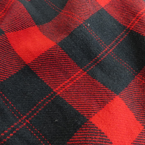 実際に弊社で買取させて頂いたSUGAR CANE/シュガーケーン ツイルチェック シャツ/Lの画像 5枚目