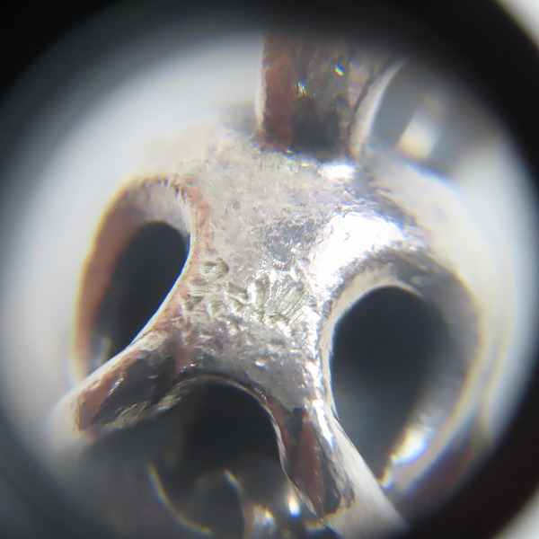 実際に弊社で買取させて頂いたF.A.L/FAL エフエーエル スカルドロップ　ペンダントトップの画像 4枚目