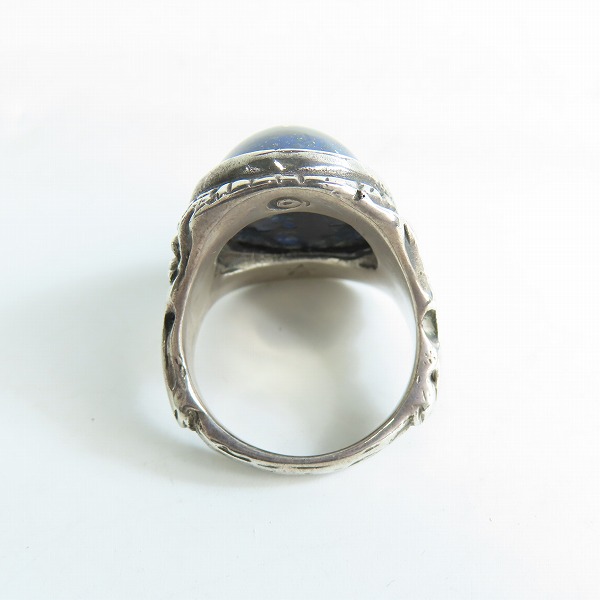 実際に弊社で買取させて頂いたALEX STREETER/アレックスストリーター 2013年限定 エンジェルハート リング ラピスラズリ 22号の画像 5枚目