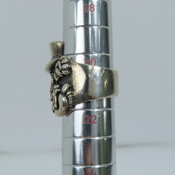 実際に弊社で買取させて頂いた【ギャラ付】CRAZY PIG/クレイジーピッグ CPDマスコットリング #628/21号の画像 8枚目