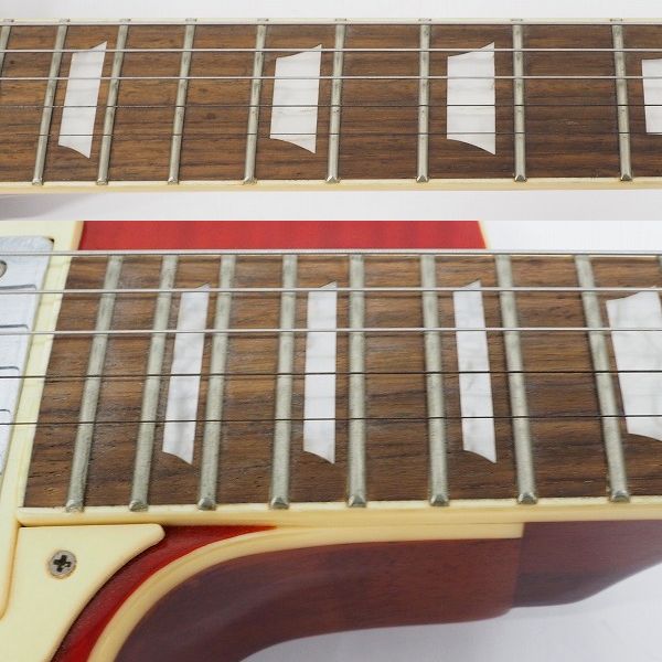 実際に弊社で買取させて頂いた★【難有り】Blitz By Aria Pro Ⅱ/ブリッツ  Leopard レスポールスタンダードType セットネック エレキギターの画像 3枚目