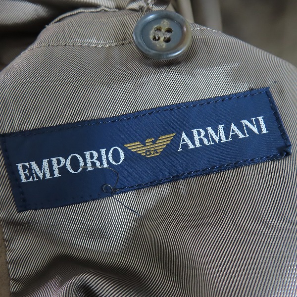 実際に弊社で買取させて頂いたEMPORIO ARMANI/エンポリオアルマーニ   ロングコート/Lの画像 2枚目