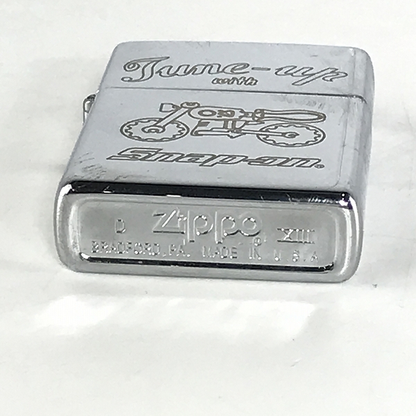 実際に弊社で買取させて頂いたZIPPO/ジッポー Tune-up with Snap-on/スナップオン バイクプリント 1997年製 の画像 2枚目
