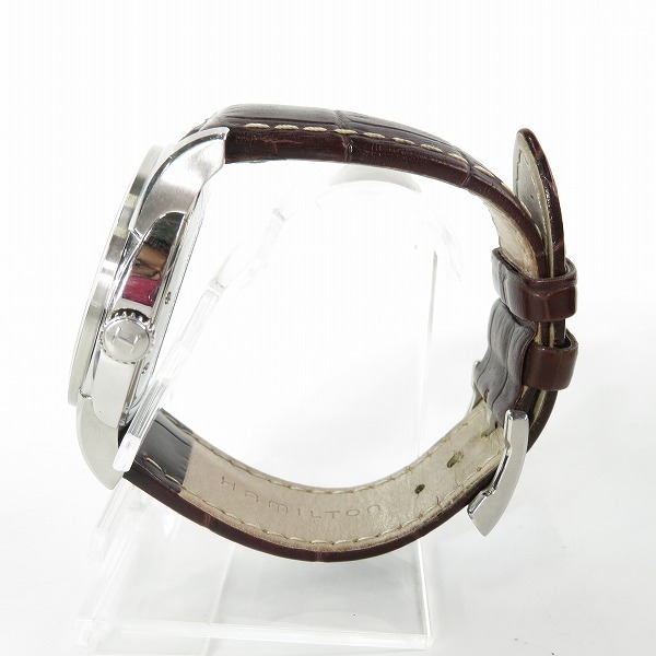 実際に弊社で買取させて頂いた【ジャンク】HAMILTON/ハミルトン ジャズマスター トラベラー GMT 自動巻き H325850の画像 1枚目