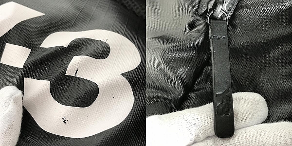 実際に弊社で買取させて頂いた【難あり】Y-3/ワイスリー Yohji Yamamoto×adidas/ヨウジヤマモト×アディダス BASE BACKPACK バックパック/リュック DY0515の画像 9枚目