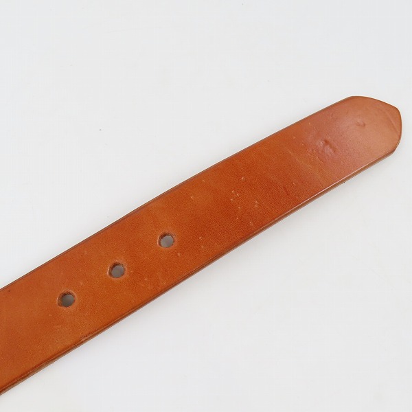 実際に弊社で買取させて頂いたFIRST ARROW'S/ファーストアローズ K18/SILVER バックル  レザーベルト BK-022/L-015Aの画像 6枚目