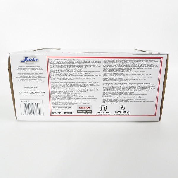 実際に弊社で買取させて頂いた【未開封】Jada toys/ジェダ トイズ JDM TUNERS 2009 NISSAN GT-R R35 BEN SOPRA/ニッサン GT-R (R35) ベンソープラ ミニカーの画像 5枚目