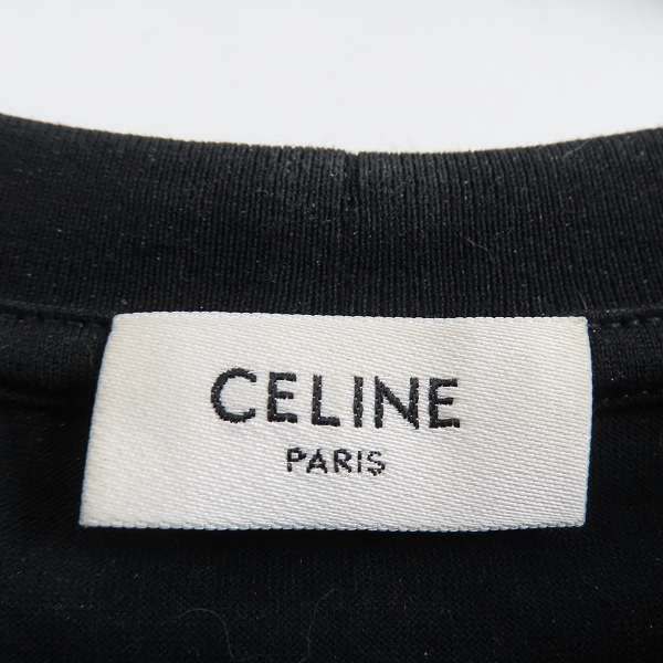 実際に弊社で買取させて頂いた【JPタグ】セリーヌ 23AW 表参道店リニューアルオープン記念 バイエディスリマン プリント 半袖Tシャツ 2X26J671Q.38NS/XSの画像 2枚目