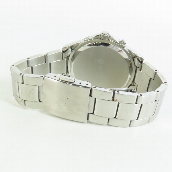 実際に弊社で買取させて頂いたSEIKO/セイコー WIRED ワイアード ソーラー ラウンド 黒文字盤 7B52-0AV0の画像 2枚目