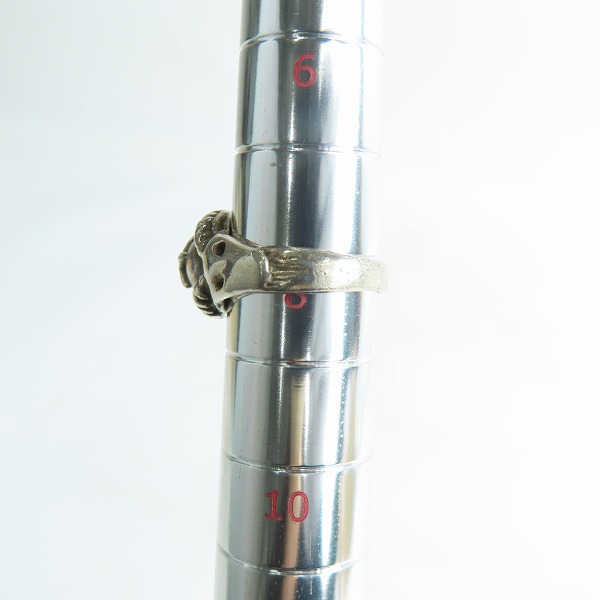 実際に弊社で買取させて頂いたALEX STREETER/アレックスストリーター PAGAN RING パガンリング 8号の画像 7枚目