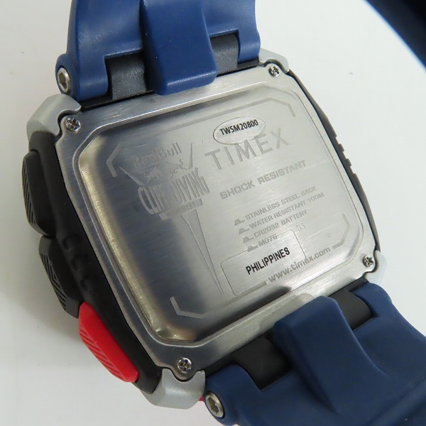 実際に弊社で買取させて頂いたTIMEX×Red Bull/タイメックス×レッドブル Cliff Dive コラボウォッチ/腕時計 TW5M20800の画像 3枚目
